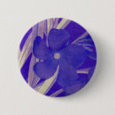 Recherche de fleur artistique badges Bleu