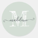 Suche nach monogram aufkleber Schick