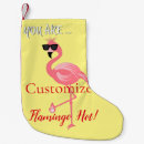Recherche de flamant rose chaussette de noël Flamants
