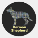 Recherche de chiot berger allemand autocollants Silhouette