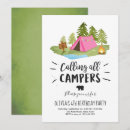Suche nach camping heraus einladungen Campingsgeburtstag