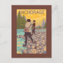 Recherche de mouche cartes postales Alaska