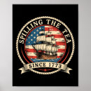 Recherche de thé américain posters Drapeau