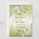 Suche nach orchideen hochzeit einladungen Weiß