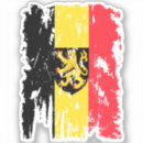 Recherche de bruxelles autocollants Drapeau de la belgique
