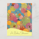 Recherche de antique baby shower invitations Rétro