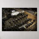Suche nach schreibmaschinen poster Tastatur