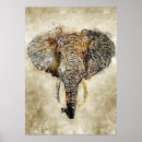 Recherche de animaux sauvages vintages posters Éléphant