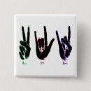 Recherche de peace sign badges Amour