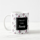 Recherche de fille de crâne tasses Pirate