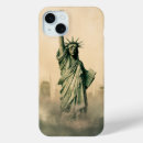 Recherche de statue liberté iphone coques Vintage