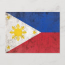Recherche de drapeau des philippines cartes postales Voyage
