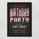 Recherche de vedette du rock invitations Noir