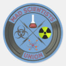 Recherche de scientifique fou autocollants Humour