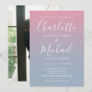 Recherche de pink and blue invitations Simple