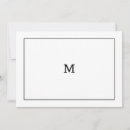 Suche nach stylish kleine grußkarten Monogramm