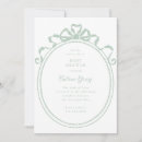 Recherche de ribbon baby shower invitations Élégant