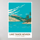 Suche nach lake tahoe poster Retro