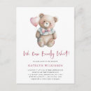 Recherche de baby pink invitations Nous pouvons attendre