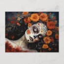 Suche nach la catrina postkarten Zuckerschädel
