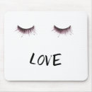Suche nach wimpern mousepads Weiß
