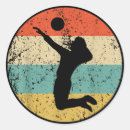 Suche nach volleyballspieler aufkleber Team
