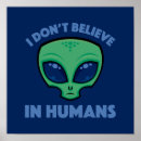 Suche nach grünes alien poster Raum