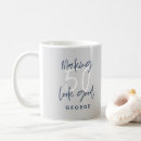 Recherche de gris bleu tasses Typographie