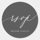 Suche nach rsvp aufkleber Elegant