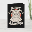 Recherche de krampus vœux cartes Vacances