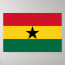 Suche nach ghana poster Schwarz
