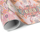 Recherche de baroque papier cadeau Rose