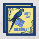 Recherche de perroquet bleu invitations Macaw