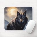 Suche nach schwarzer wolf mousepads Wölfe