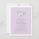 Recherche de purple tea party invitations Vintage