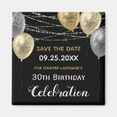 Suche nach 30 geburtstag save the date Glitzer