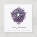 Recherche de étoiles pourpres cartes visite Aquarelle