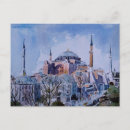 Recherche de hagia sophia cartes postales Aquarelle