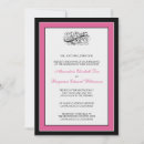 Recherche de fuschia mariage invitations Rose chaud