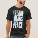 Suche nach religion des friedens tshirts Allah