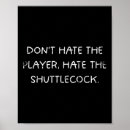 Suche nach badminton poster Schläger
