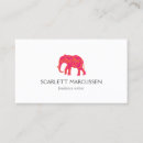 Recherche de éléphant cartes visite Rose