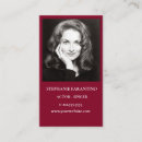 Suche nach schauspieler headshot visitenkarten Theater