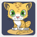 Recherche de dessin léopard autocollants Faune