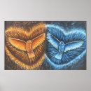 Suche nach blaues feuer poster Orange