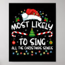 Suche nach weihnachtsliede poster Santa