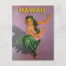 Suche nach hula tänzer postkarten Hawaii