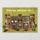 Recherche de partie tiki invitations Polynésien