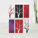 Recherche de arbres nus cartes postales Hiver