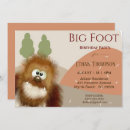 Recherche de bigfoot party invitations Sasquatch